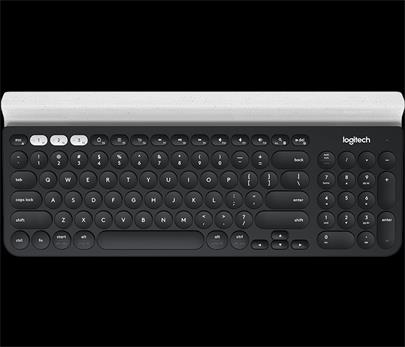 Logitech® K780 Multi-Device Wireless Keyboard - DARK GREY/SPECKLED WHITE - US IN