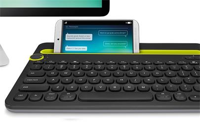 Logitech kláv. Bluetooth Multi-Device Keyboard K480 US, černá