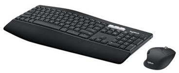 Logitech klávesnice s myší MK850 Performance, CZ (vlisováno v ČR), černá