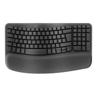 Logitech klávesnice Wave keys - bezdrátová/bluetooth/ergonomická/CZ/SK - grafitová