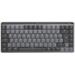 Logitech MX Mechanical Mini for Mac Minimalist Wireless Illuminated Keyboard - PALE GREY - US INT'L - EMEA