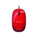 Logitech myš M105, optická, USB, 3 tlačítka, červená,1000dpi