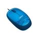 Logitech myš M105, optická, USB, 3 tlačítka, modrá,1000dpi