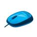 Logitech myš M105, optická, USB, 3 tlačítka, modrá