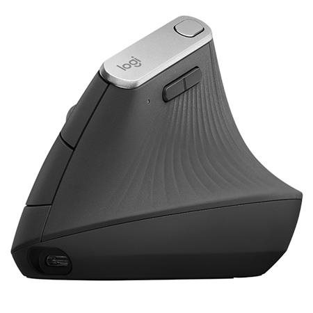 Logitech myš MX Vertical/bezdrátová/Bluetooth/Unifying/4000dpi