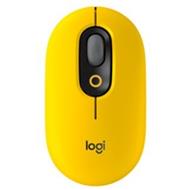 Logitech myš POP - černo-žlutá/optická/ 4 tlačítka/bezdrátová/Bluetooth/4000dpi