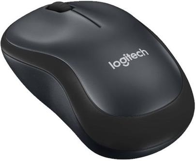 Logitech myš Wireless B220 Silent, optická, bezdrátová, 3 tlačítka, černá, 1000dpi