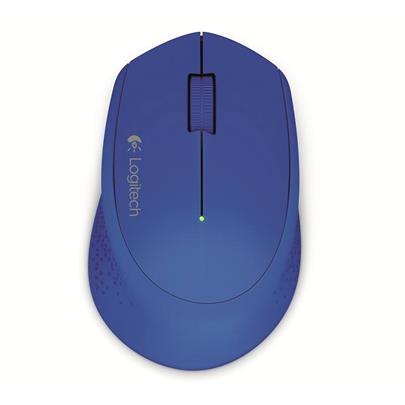 Logitech myš Wireless Mouse M280 , modrá, výdrž 18 měs., optická, Nano přijímač