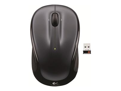 Logitech myš Wireless Mouse M325, optická,unifying, 3 tlačítka, tmavě šedá,1000dpi