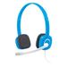 Logitech náhlavní souprava Headset H150 Blueberry, stereo