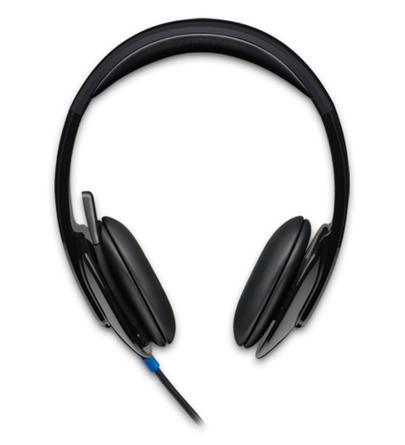 Logitech náhlavní souprava Headset H540, USB, černá