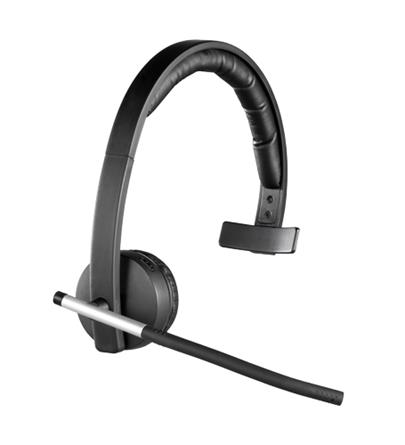 Logitech náhlavní souprava Wireless Headset Mono H820e, černá