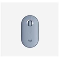 Logitech Pebble Wireless Mouse M350, modrošedá