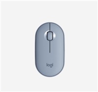 Logitech Pebble Wireless Mouse M350, modrošedá