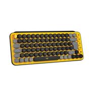 Logitech POP Keys Wireless Mechanical Keyboard With Emoji Keys - BLAST_YELLOW - US INT'L - INTNL