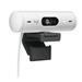 Logitech webkamera BRIO 500, Full HD, 4x zoom,RightLight 4 s HDR, bílá,USB-C