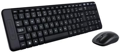Logitech Wireless Desktop MK220, bezdrátová sada klávesnice a myši, CZ verze