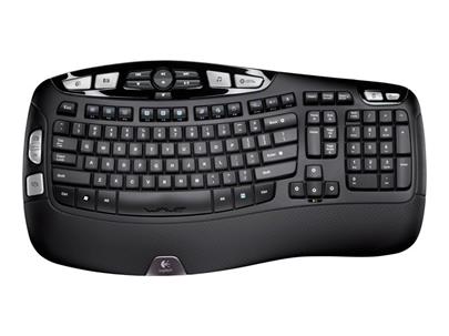 Logitech® Wireless Keyboard K350 - EMEA Business - UK layout
