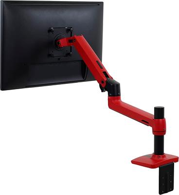 LX DESK MOUNT LCD ARM RED/UP TO 34IN 11KG 10Y WARRANTY