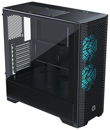 Magnium Gear Powered by Phanteks NEO Air Series / ATX / 2 x 120 mm RGB fan / 2 x USB 3.0 / tvrzené sklo / černá