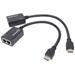 Manhattan HDMI extender by Cat.5e/6 cable, up to 30m, 1080p
