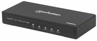 Manhattan HDMI rozdělovač, 4K 4-Port HDMI Splitter, 4K@60Hz, AC Powered, černá