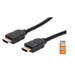 MANHATTAN Kabel HDMI Premium High Speed + Ethernet, 1.8m, černý