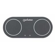 Manhattan nabíjecí podložka, Dual Wireless Charging Pad, 30 W, černá 