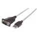 MANHATTAN USB to Serial Port Adapter Prolific PL-2303RA Chip 1.8m