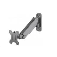 Manhattan Wall Mount, Single gas-spring arm, for one 17" to 32" monitor