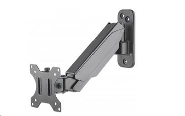 Manhattan Wall Mount, Single gas-spring arm, for one 17" to 32" monitor