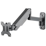 Manhattan Wall Mount, Single gas-spring jointed arm, for one 17" to 32" monitor