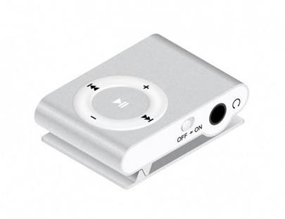 MANTA MP3 přehrávač 0GB stříbrný, microSD až 32GB