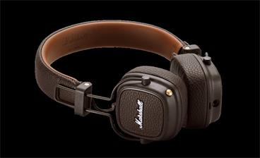 Marshall Major-III Bluetooth sluchátka, velká, hnědá