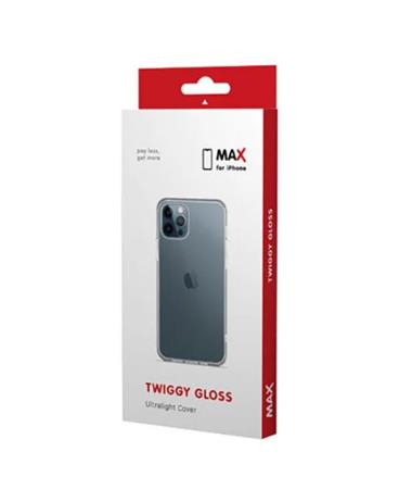 MAX for iPhone zadní kryt Twiggy Gloss pro Apple iPhone SE (2020), transparentní