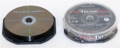 Média DVD+R DataTresorDisc 4,7GB, 4x, 10ks cakebox