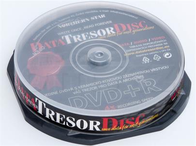 Média DVD+R DTD 160let životnost 4,7GB 4x,100ks cb
