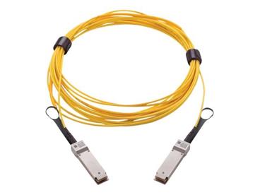 Mellanox® active fiber cable, IB HDR, up to 200Gb/s, QSFP56, LSZH, black pulltab, 10m