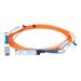 Mellanox active fiber cable, VPI, up to 56Gb/s, QSFP, 10m