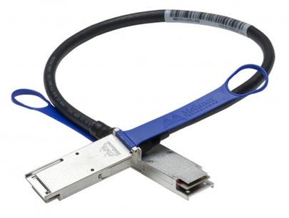 Mellanox passive copper hybrid cable, ETH 100GbE to 4x25GbE, QSFP28 to 4xSFP28, 1.5m