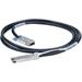 Mellanox passive copper hybrid cable, ETH 10GbE, 10Gb/s, QSFP to SFP+, 0.5m
