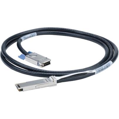 Mellanox passive copper hybrid cable, ETH 10GbE, 10Gb/s, QSFP to SFP+, 3m
