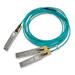 Mellanox QSFP56 (200G) ->2×QSFP56 (100G) IB-HDR200 optický aktivní splitter kabel, 15m