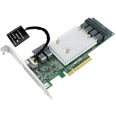 Microsemi Adaptec SmartRAID 3154-24i Single 12Gbps SAS/SATA 24 portů int., x8 PCIe Gen 3, cache paměť 4 GB