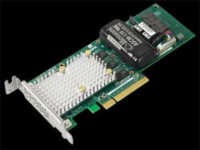 Microsemi Adaptec SmartRAID 3162-8i Single 12Gbps SAS/SATA 8 portů int., x8 PCIe Gen 3, cache paměť 2 GB