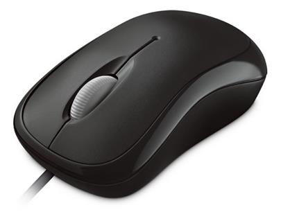 Microsoft Basic Optical Mouse Mac/Win USB Black