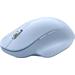 Microsoft Bluetooth Ergonomic Mouse, Pastel Blue