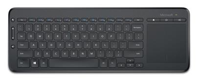 MICROSOFT klávesnice All-in-One Media Keyboard USB CZ (bezdrátová)