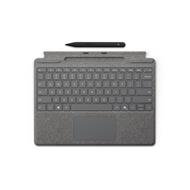 Microsoft Surface Pro Keyboard + Slim Pen 2 Bundle (Platinum), Commercial, ENG