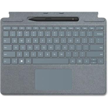 Microsoft Surface Pro Signature Keyboard + Pen bundle (Ice Blue), ENG